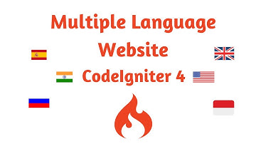 CodeIgniter 4 Creating a multilingual website with CodeIgniter 4