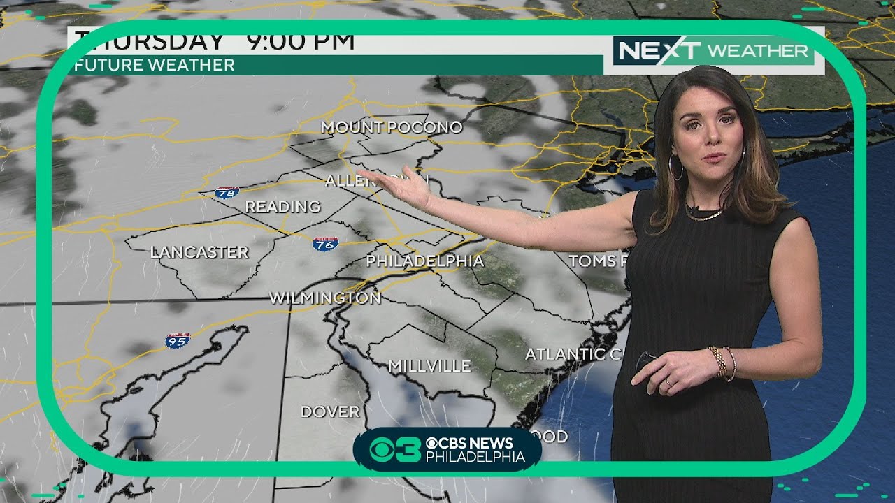 NEXT Weather: Mild and sunny Thursday - YouTube