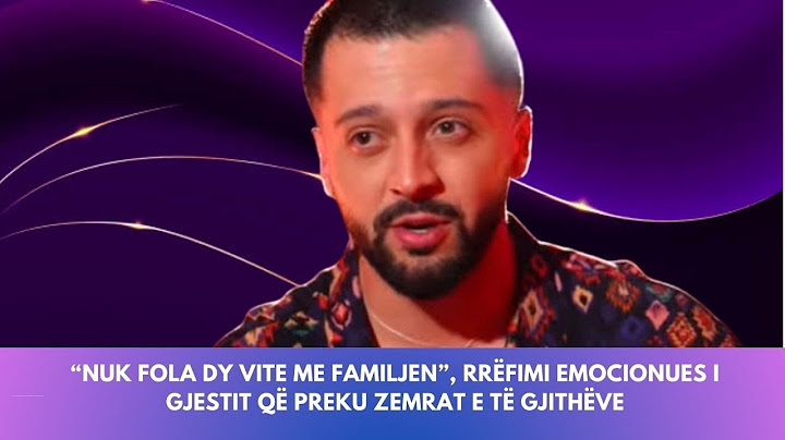 “Nuk fola dy vite me familjen”, rrëfimi emocionues i Gjestit që preku zemrat e të gjithëve