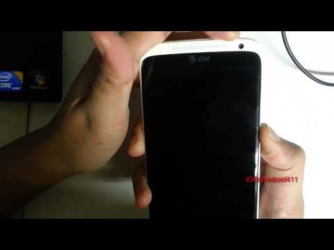 How to Hard Reset (Factory Restore) Password Wipe the Htc One X At&t tutorial