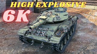 T49 High explosive   6K Damage & Sheridan 6K   World of Tanks Replays