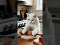 cat Cooking video #aicat #satisfying #cat #oddlysatisfying #catadventures #relax #nothingimposible