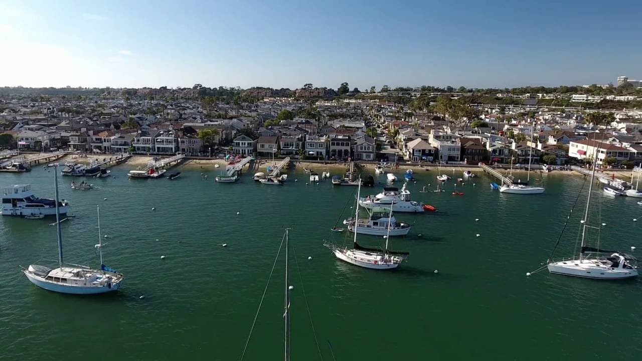 Flight Around Balboa Island & Peninsula YouTube
