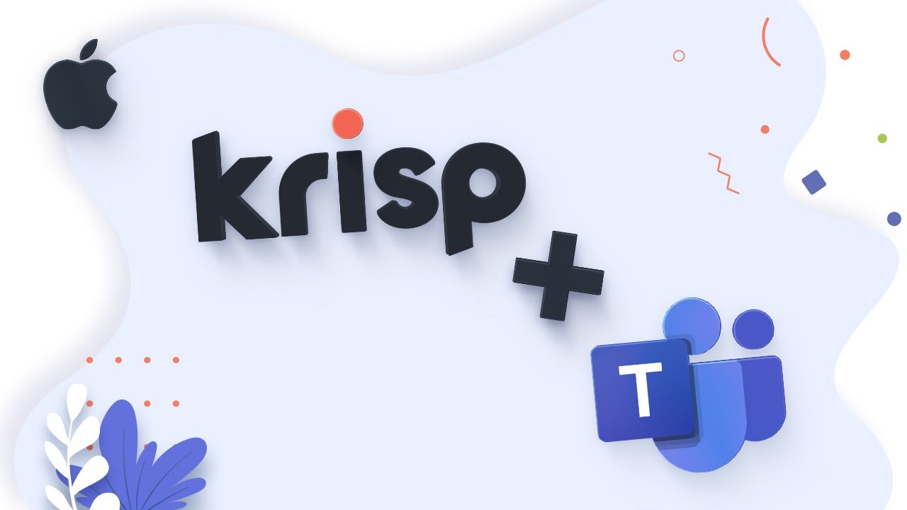 How To Remove Background Noise In MS Teams With Krisp Mac YouTube How To Remove Background Noise In MS Teams With Krisp Mac YouTube
