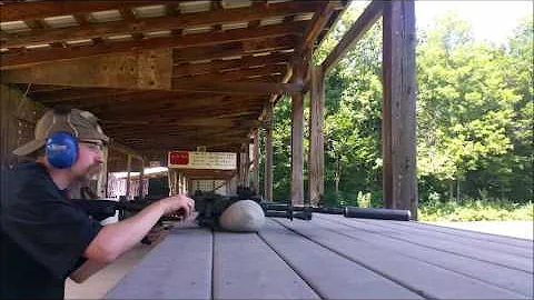 DSA RPD Carbine with suppressor