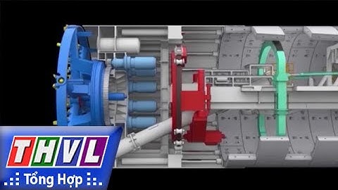 THVL | Người đưa tin 24G: Robot 300 tấn bắt đầu đào hầm tuyến Metro TP.HCM