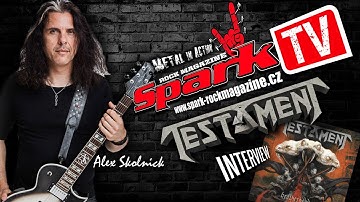 SPARK TV: TESTAMENT - interview with Alex Skolnick