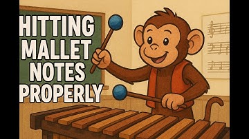 Hitting Mallet Notes Properly (Basics to Mallet Percussion)