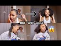 I TRIED THE WET LOOK ON MY NATURAL HAIR *FAIL*