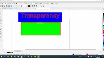 Corel Draw Tips & Tricks Transparency tool and more
