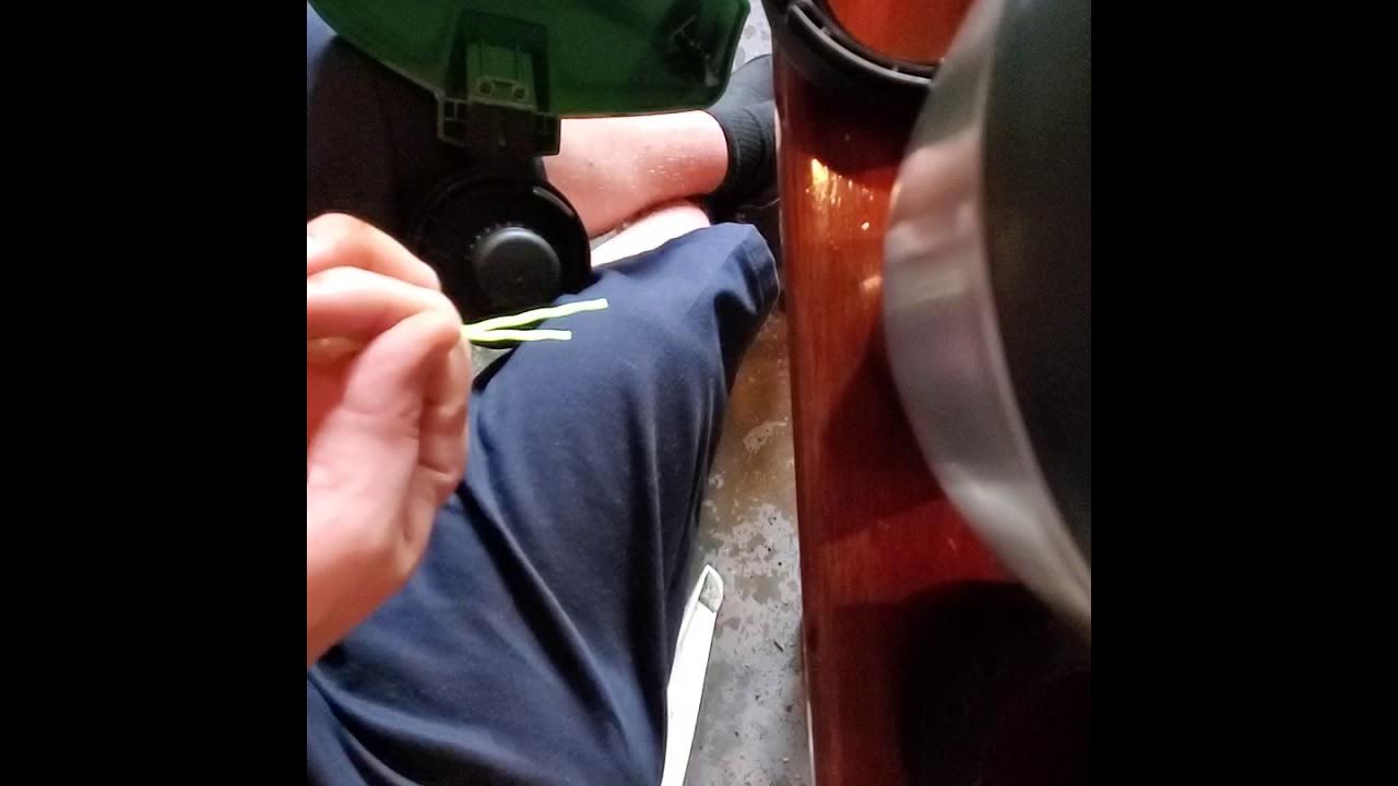 Masterforce 20 Volt Flexpower String Trimmer Line Replacement. YouTube