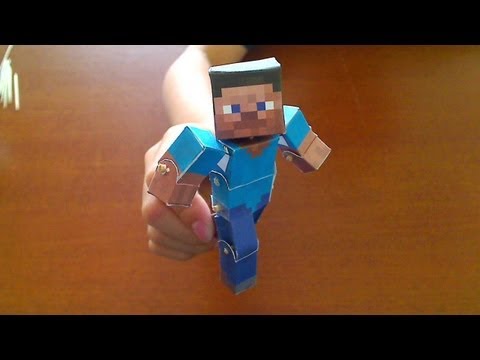 Pixel Papercraft - Articulated Steve