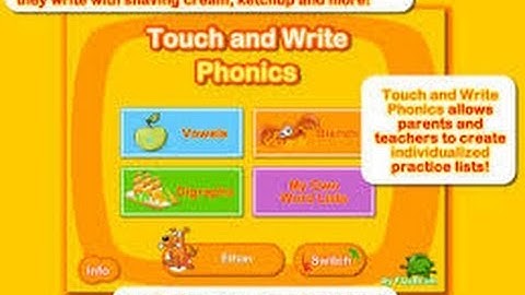Touch and Write Phonics