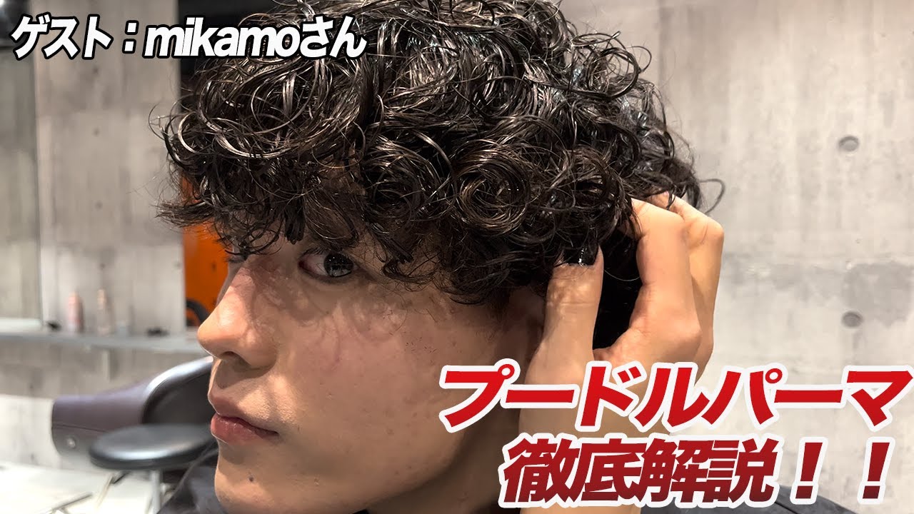 【トレンド】流行りのプードルパーマがイケメンすぎた！！！