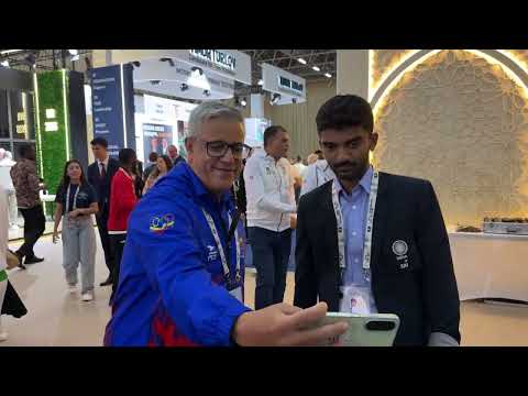 World Champion Gukesh’s Craze in Samarkand Chess Olympiad 2026!