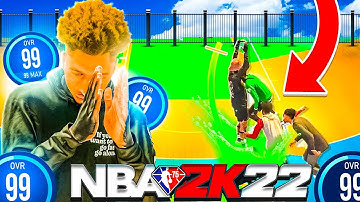 MY 99 OVR ISO BUILD IS UNSTOPPABLE on NBA 2K22! BEST JUMPSHOT & DRIBBLE MOVES 2K22!