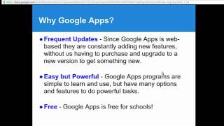 Google Apps for Education Overview 2012-06-18
