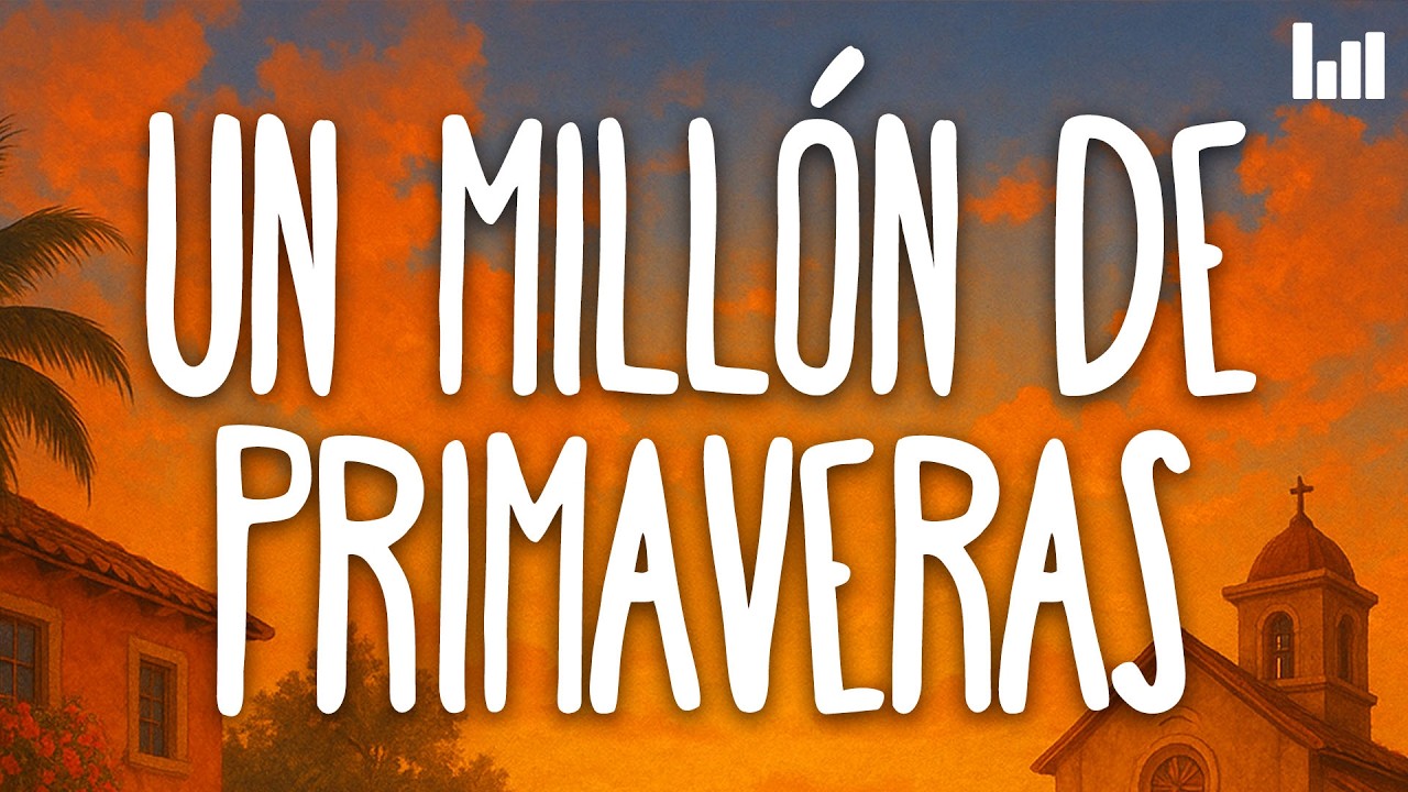 Vicente Fernández - Un Millón de Primaveras (Letra/Lyrics)