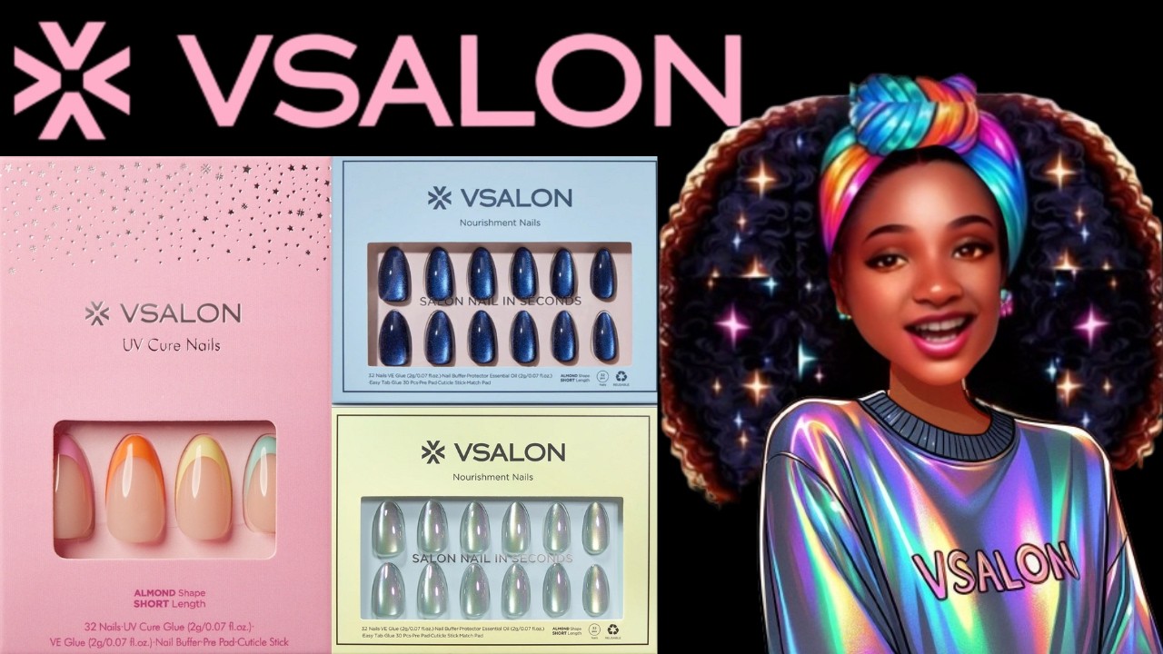 Обзор лака для ногтей Vsalon | Этот металлический эффект просто невероятен