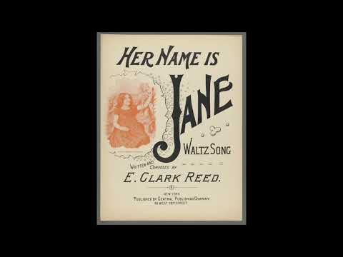 "Jane" George J. Gaskin, most popular recording artist of 1890s = Berliner 1615 (November 16, 1896)