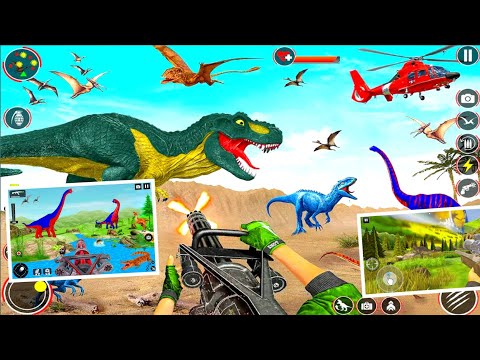 Dino Hunter Shooting | Real Dinosaur Jungle Hunting Simulator Gameplay The Video Entertainment