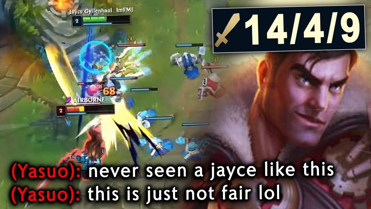 Rank 1 Jayce demonstrates how to completely SHUT DOWN Yasuo players ...