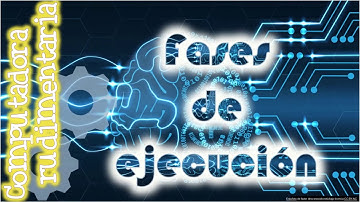 Fases de ejecución 2/2 | Lógica de control CPU | Arquitectura Computadores | Máquina rudimentaria
