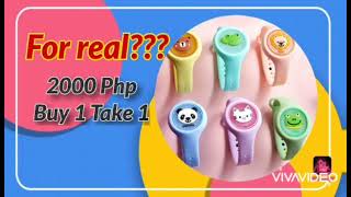 Ang Mahal ng benta nila!!  Mosquito Repellent Bracelet