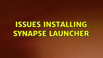 Ubuntu: Issues installing synapse launcher