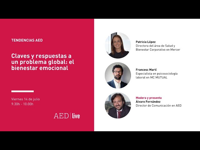 Claves y respuestas a un problema global: el bienestar emocional