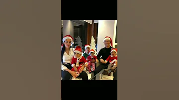 ክርስቲያኖ ሮናልዶ እና ቤተሰቡ Christiano Ronaldo And His Family Christmas Messi Seifuonebs Worldcup 