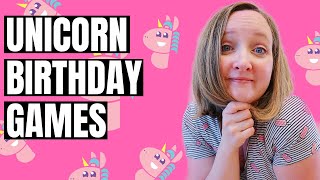 4 Unicorn Birthday Party Games for Kids | 10 Year Old Party Games for Girls screenshot 3