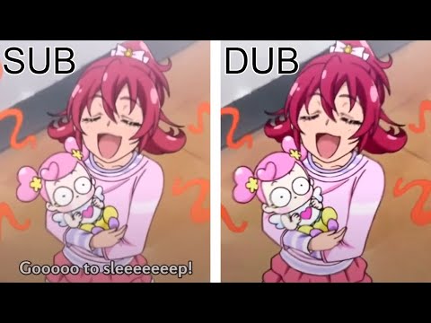 Mana (Maya) sings ll SUB vs DUB ll DokiDoki Precure! ll Glitter Force DokiDoki