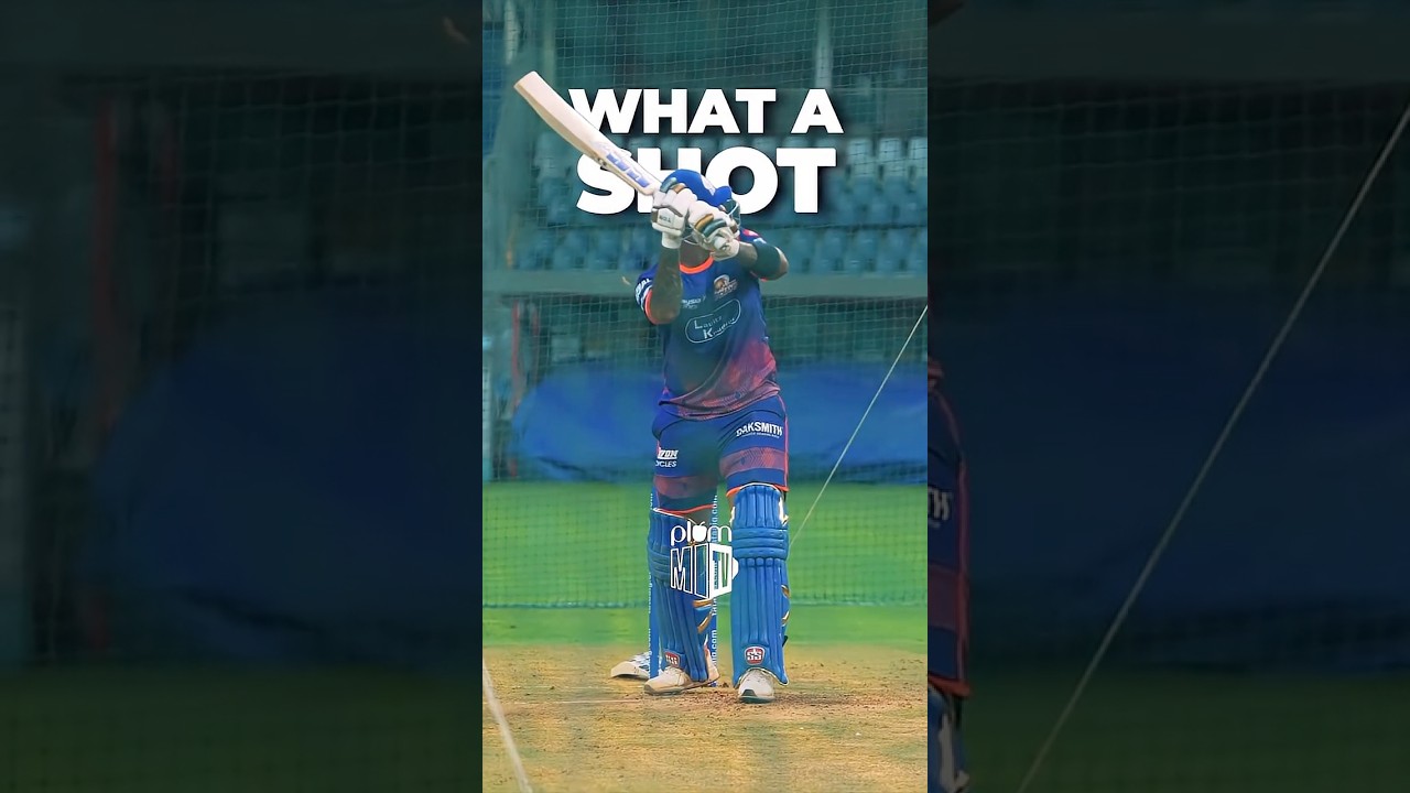 A 𝐧𝐨-𝐥𝐨𝐨𝐤 𝐬𝐩𝐞𝐜𝐢𝐚𝐥 from 𝐒𝐮𝐫𝐲𝐚 𝐃𝐚𝐝𝐚 got us feeling like:😮💨🤯 | #MumbaiIndians