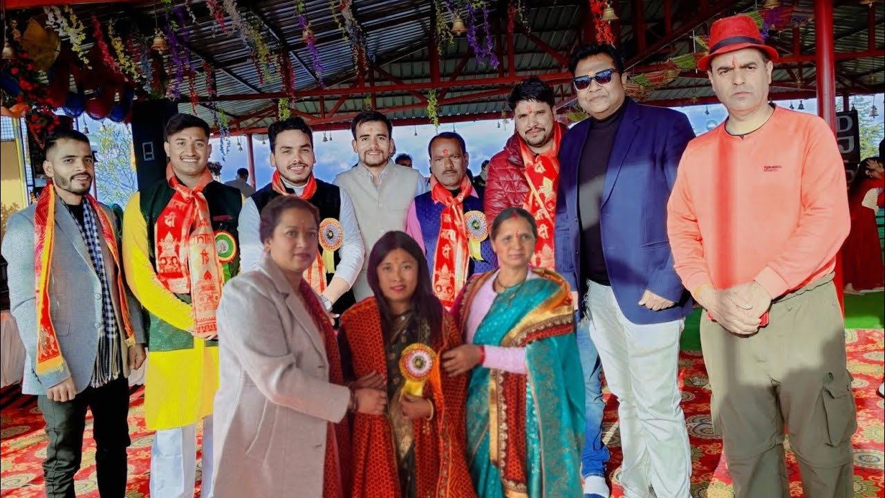 साल का पहला दिन विमलकोट मंदिर धौलछिना में रहा इन कलाकारों के नाम 😍👉