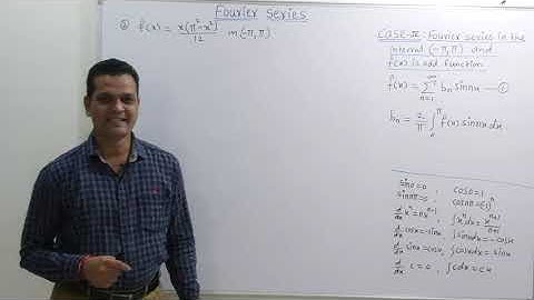Fourier Series  (-pi,pi), for odd function