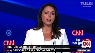 Watch the 6 minutes that has America searching Tulsi Gabbard Watch the 6 minutes that has America searching Tulsi Gabbard