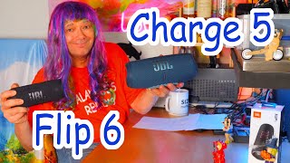 JBL Flip 6 vs JBL Charge 5 - the latest JBL speakers of their generation tested!
