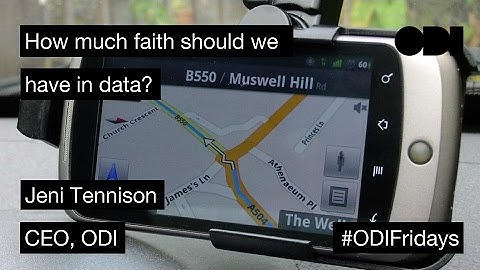 Friday Lunchtime Lecture: How much faith should we have in data?