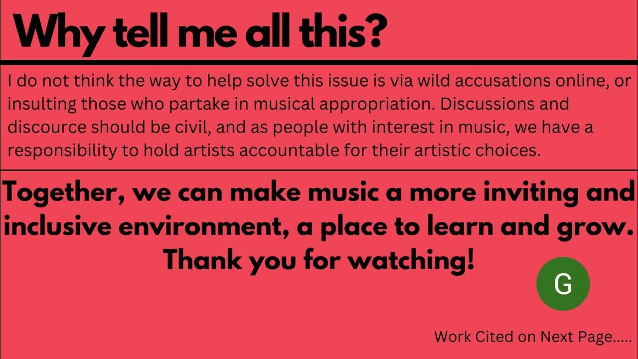 Musical Appropriation Versus Appreciation YouTube musical-appropriation-versus-appreciation-youtube