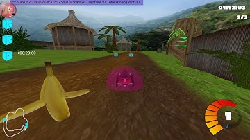 SuperTuxKart 0.9.3 Jungle 2 - Land Of The Jumps reverse