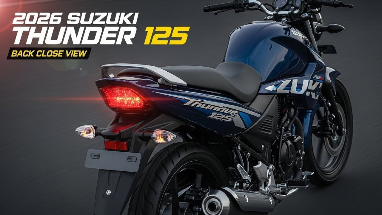 Обзор нового Suzuki Thunder 125 2026 года | Стильный 125-кубовый мотоцикл с мощными характеристик...