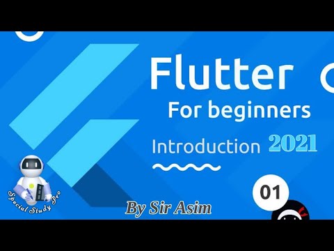 Flutter introduction tutorial for beginners intro and setup Build IOS & Android By Special Study Pro