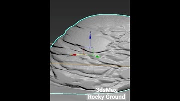 3dsMax/ Rock #rock #3dsmax#cgi #environment