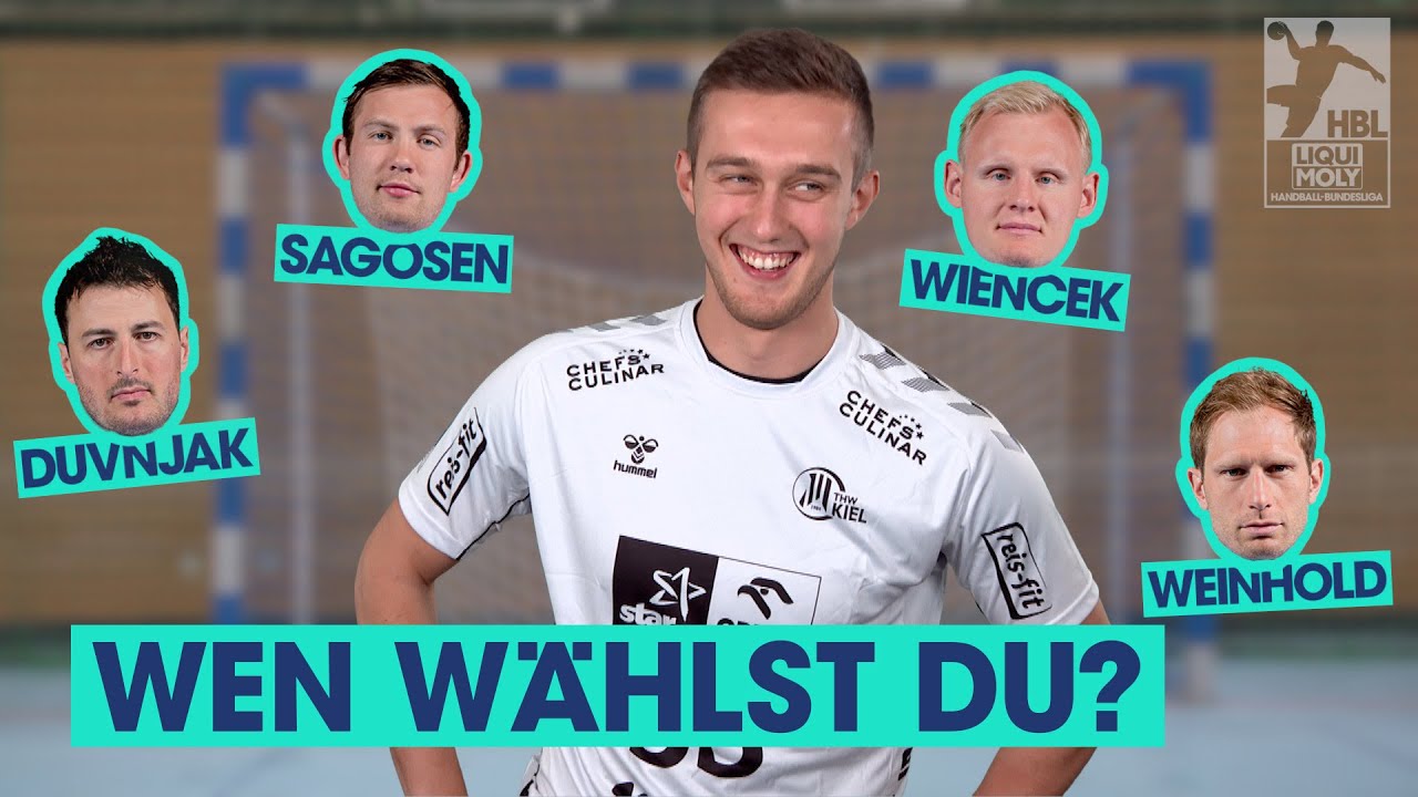 Filip Jicha feiert immer am längsten! Wen wählst du? Nikola Bylik (THW Kiel)