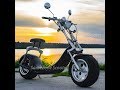 low ride high-end fat tire harley electric scooter, citycoco motorcycle bike 1200W 2000W 20AH