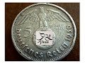 Сколько стоит монета 5 Рейхсмарок 1936 Германия