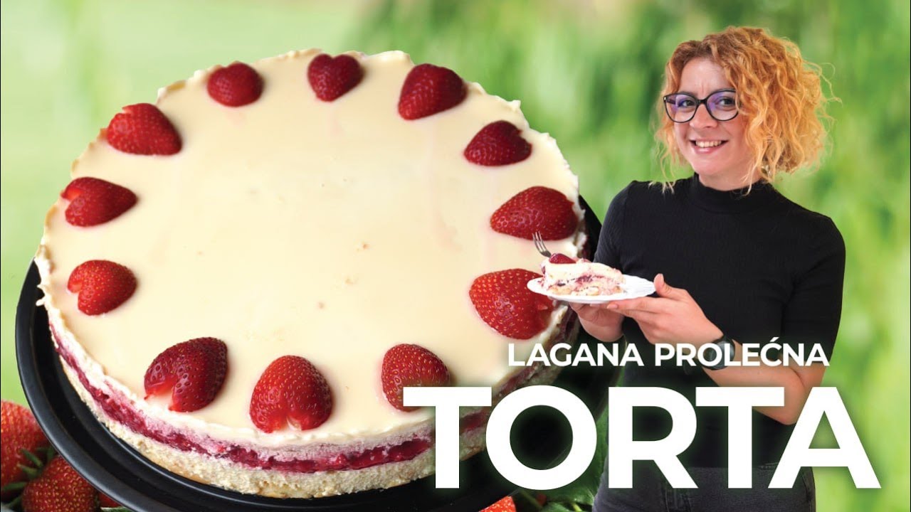 Voćna torta sa Plazmom i belom čokoladom - bez pečenja, topi se u ustima! 🍓