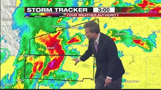 Severe thunderstorm warning issued for Warren, Forest counties