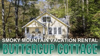 Buttercup Cottage Smoky Mountain Vacation Rental #smokymountains #cabinrentals #fall screenshot 5